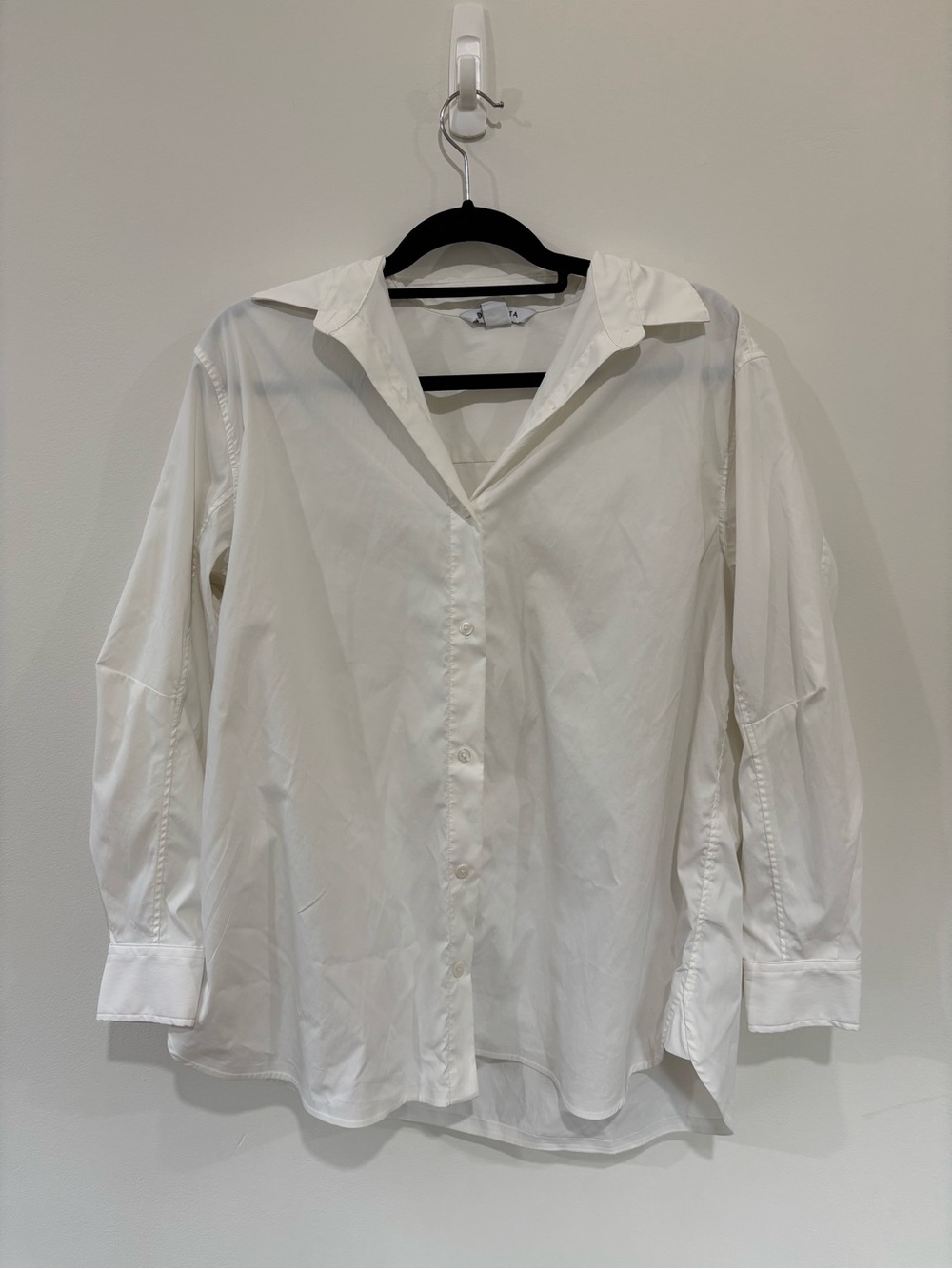 Athleta Oversized Poplin Button Down Shirt